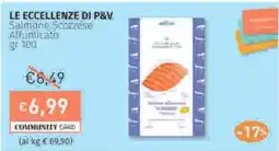 Prezzemolo e Vitale LE ECCELLENZE DI P&V Salmone Scozzese Affumicato offerta