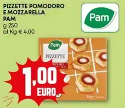 Pam Pizzette pomodoro e mozzarella PAM offerta