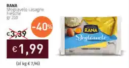 Prezzemolo e Vitale RANA Sfogliavelo Lasagne Fresche offerta