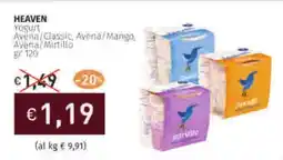 Prezzemolo e Vitale HEAVEN Yogurt offerta