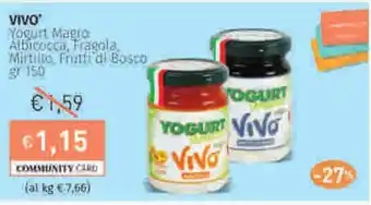 Prezzemolo e Vitale VIVO Yogurt Magro offerta