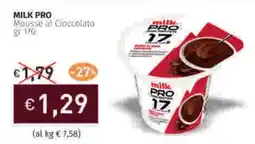 Prezzemolo e Vitale MILK PRO Mousse al Cioccolato offerta