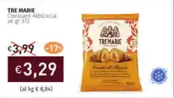 Prezzemolo e Vitale TRE MARIE Croissant Albicocc x6 offerta