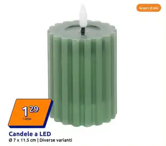 Action Candele a LED offerta