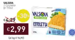 Prezzemolo e Vitale Valsoia 2 cotoletta offerta