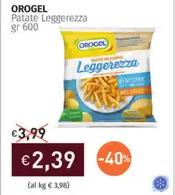 Prezzemolo e Vitale OROGEL Patate Leggerezza offerta