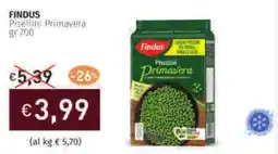 Prezzemolo e Vitale FINDUS Pisellin Primavera offerta