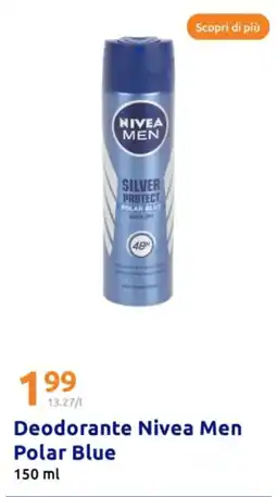 Action Deodorante Nivea Men Polar Blue offerta