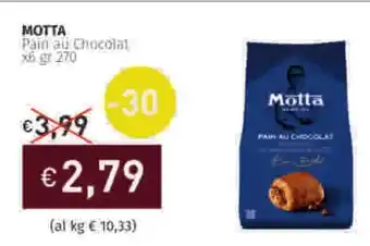 Prezzemolo e Vitale MOTTA Pain au Chocolat x6 offerta