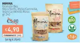 Prezzemolo e Vitale MIMINA Granola Bio offerta