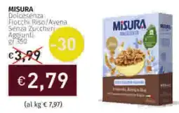 Prezzemolo e Vitale MISURA Dolcesenza Fiocchi Riso/Avena offerta