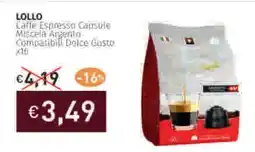 Prezzemolo e Vitale LOLLO Caffe Espresso Capsule offerta