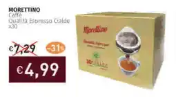 Prezzemolo e Vitale MORETTINO Caffe Qualira Espresso Cialde offerta