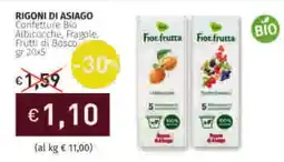 Prezzemolo e Vitale RIGONI DI ASIAGO Confetture Bio Albicocche, Fragole, Frutti di Bosco offerta