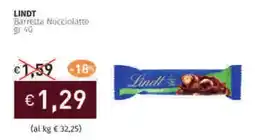 Prezzemolo e Vitale LINDT Barretta Nocciolatte offerta