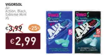 Prezzemolo e Vitale VIGORSOL Action, Black Extreme Mint offerta