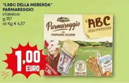 Pam "l'abc della merenda" parmareggio offerta