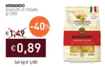 Prezzemolo e Vitale ARMANDO Gracchi di Patate offerta