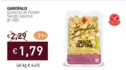 Prezzemolo e Vitale GAROFALO Gnocchi di Patate Senza Glutine offerta