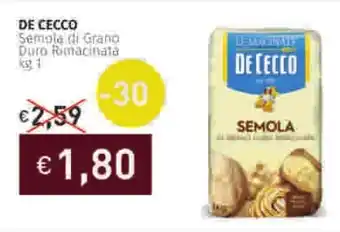 Prezzemolo e Vitale DE CECCO Semola di Grano Duro Rimacinata offerta