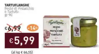 Prezzemolo e Vitale TARTUFLANGHE Pesto di Pistacchio offerta