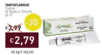 Prezzemolo e Vitale TARTUFLANGHE Crema di Pesto e Tartufo offerta