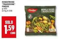 Pam Minestrone "tradizione" FINDUS offerta