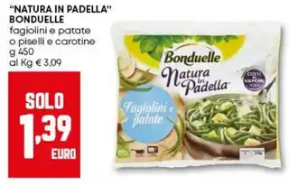 Pam "Natura in padella" BONDUELLE offerta