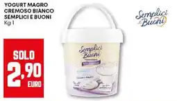 Pam Yogurt magro cremoso bianco SEMPLICI E BUONI offerta