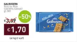 Prezzemolo e Vitale GALBUSERA Riso su Riso Crackers Classic offerta