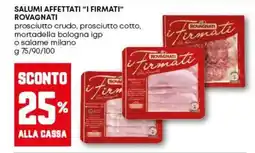 Pam Salumi affettati "i firmati" ROVAGNATI offerta