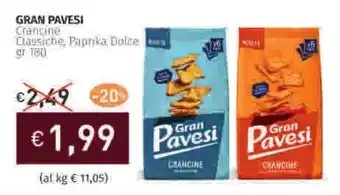 Prezzemolo e Vitale GRAN PAVESI Crancine offerta