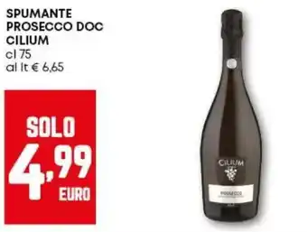 Pam Spumante prosecco doc CILIUM offerta