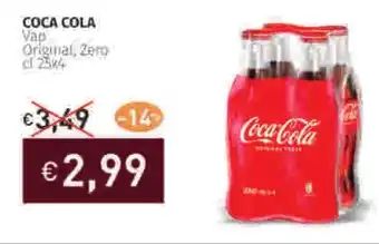 Prezzemolo e Vitale COCA COLA Vap Original Zero offerta