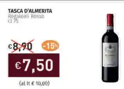 Prezzemolo e Vitale TASCA D'ALMERITA Regaleal Rosso offerta