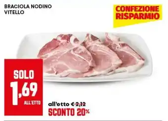 Pam Braciola nodino vitello offerta