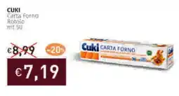 Prezzemolo e Vitale CUKI Carta Forno Rotolo mt 50 offerta