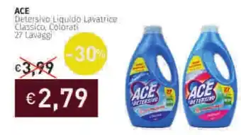 Prezzemolo e Vitale ACE Detersivo Liquido Lavatrice Classico, Colorati offerta