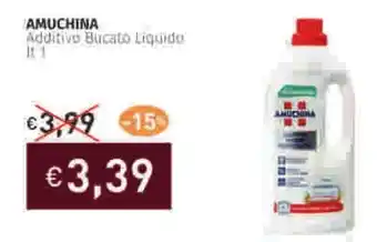 Prezzemolo e Vitale AMUCHINA Additive Blicato Liquido offerta