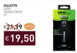 Prezzemolo e Vitale GILLETTE Labs Rasoio Silver offerta