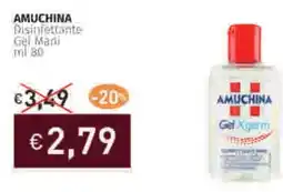 Prezzemolo e Vitale AMUCHINA Disinfettante Gel Mani offerta