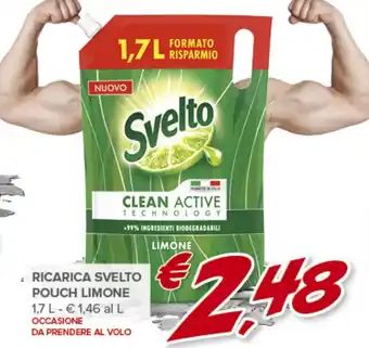 Todis Ricarica svelto pouch limone offerta