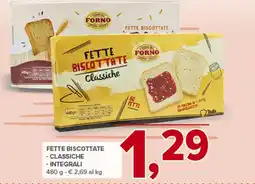 Todis Fette biscottate - classiche - integrali offerta