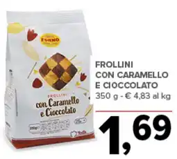 Todis Frollini con caramello e cioccolato offerta