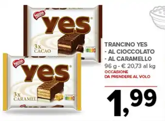 Todis Trancino yes - al cioccolato - al caramello offerta