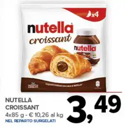 Todis Nutella croissant offerta