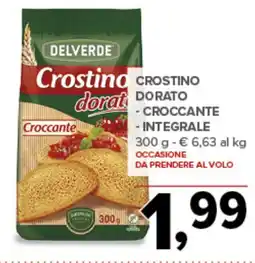 Todis Crostino dorato - croccante - integrale offerta