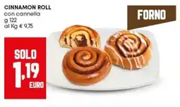 Pam Cinnamon roll offerta