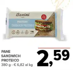 Todis Pane protein sandwich proteico offerta