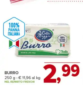 Todis Burro offerta